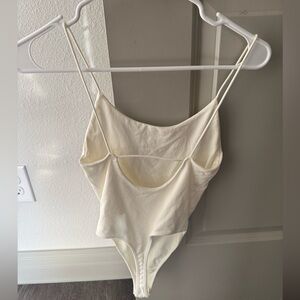 White Double Lined Bodysuit